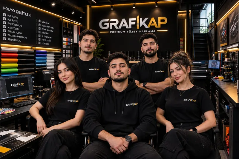 Grafikap uygulama ve tasarım ekibi